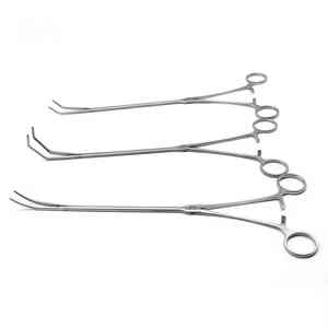 Forceps hémostatiques thoracoscopiques manuels de haute qualité, certifiés CE, Caronia Surgical CS-RAF-105, utilisation en chirurgie générale, 1 an - Product Image 4