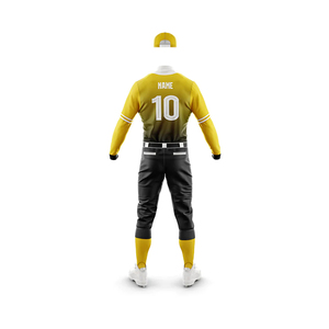 OEM Customizable Slim Fit Men Baseball Uniform Latest Design in Solid Color Breathable Sets at Reasonable Price - Product Image 5