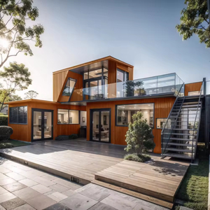 Casa Contenedor Móvil Prefabricada Económica, Casas Modulares Plegables, Villa Completamente Amueblada - Product Image 4