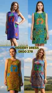 Vestido Bohemio para Mujer, Estilo Gitano, Cintura Natural, Estampado Digital, Algodón, Sin Mangas, Verano, Moda de Alta Costura - Product Image 5