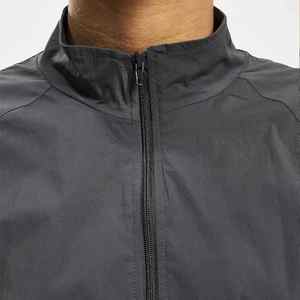 Men's Solid Color Windbreaker Custom Made Tracksuits With Pockets Waterproof Lightweight 100% <b>Nylon</b> Tracksuits For Men - Product Image 3