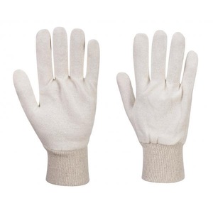 Factory Production 7 Gauge/10 Gauge Cotton <b>Gloves</b> Safety <b>Gloves</b> Customer Customization Hand Protective Safety Cotton <b>Glove</b> - Product Image 1