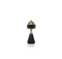 Quemador de Incienso Árabe Artístico de Mármol con Madera de Acacia, Patrón Elegante, Ecológico, para Bakhoor Religioso, Ideal para Todas las Estaciones