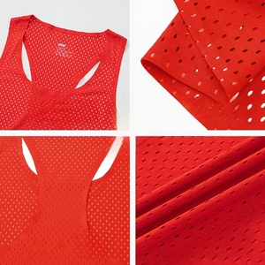 เสื้อกล้ามวิ่งโพลีเอสเตอร์ระบายอากาศสำหรับผู้ชายเสื้อกล้ามไร้รอยต่อน้ำหนักเบาแห้งเร็ว - Product Image 5