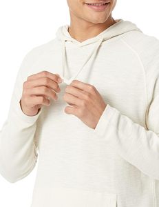 เสื้อมีฮู้ดผ้าซักแบบกรดสำหรับผู้ชายเสื้อแนวสตรีทเข้ารูปทรงสลิมฟิตคอปกแบบอบอุ่นในฤดูหนาวมีบริการ OEM 100% - Product Image 5