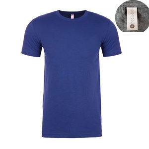 T-shirt bleu royal en trois mélanges en gros - Product Image 1