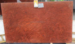 Granite naturel de grande taille au design moderne et élégant, surface polie avec une forme de pierre élégante pour une utilisation en plan de travail, marque Red Ruby Silo - Product Image 6