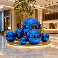 Ballons gonflables métalliques décoratifs Step4fun, ballons miroir gonflables, ballons métalliques brillants, ballons miroir géants gonflables