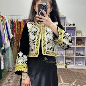 Vestido Kuchi Vintage étnico tradicional afgano/Pakistán ropa de fiesta vestido Kochi multicolor accesorio de ropa musulmana 4071 - Product Image 2