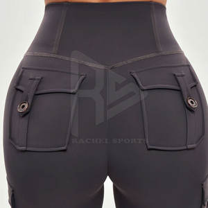 Venta al por mayor 1 pieza Botty Fitness gimnasio Legging ropa Botty alta calidad impresión personalizada peso Botty Legging - Product Image 4