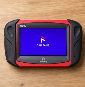 Outil universel de diagnostic pour excavatrices et véhicules, scanner automobile CarR FansS C800 Rouge Noir avec écran d'affichage, Modèle 2025, Vente en gros - Product Image 4