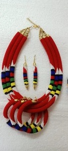 Collares de Cuentas de Vidrio Hechos a Mano Personalizados, Pendientes a Juego, Personalización para Diseñadores de Joyería para Reventa - Product Image 3