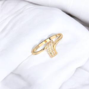 ชุดง่ามเพชรทรงกลมโมอิส E-F/VVS-VS เพชร0.11กะรัตทำด้วยเงิน - Product Image 2