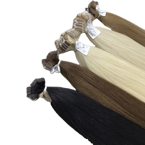 เทปสีเถ้าแท้แบบไม่ผ่านการทำเคมีผมตรงธรรมชาติทรงหลวม - Product Image 1