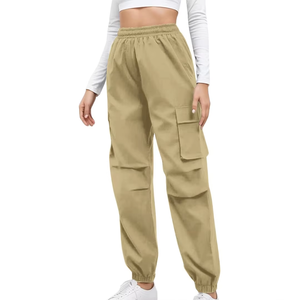 Pantalones ligeros para correr para mujer, pantalones cargo transpirables y duraderos, ropa deportiva para deportes al aire libre y actividades informales - Product Image 2