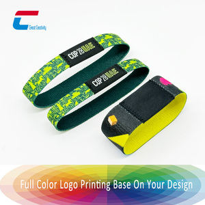 Pulsera Elástica NFC de 13.56mhz con <span class=keywords><strong>Tarjeta</strong></span> RFID, Pulseras Elásticas Tejidas con Chip NTAG 213 - Product Image 2
