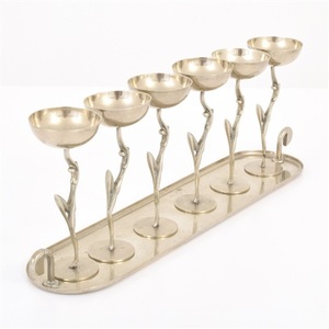 Chandelier de pilier conique en métal noir luxueux dernier intérieur extérieur jardin mariage bougeoir décoratif pour Noël autre - Product Image 3