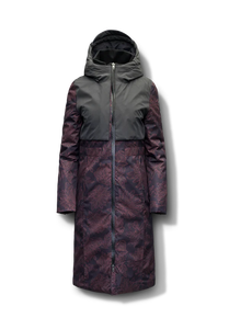 Vente chaude foncé tricoté respirant femmes à capuche surdimensionné Parka doudoune avec chapeau détachable et veste d'hiver matelassée - Product Image 4