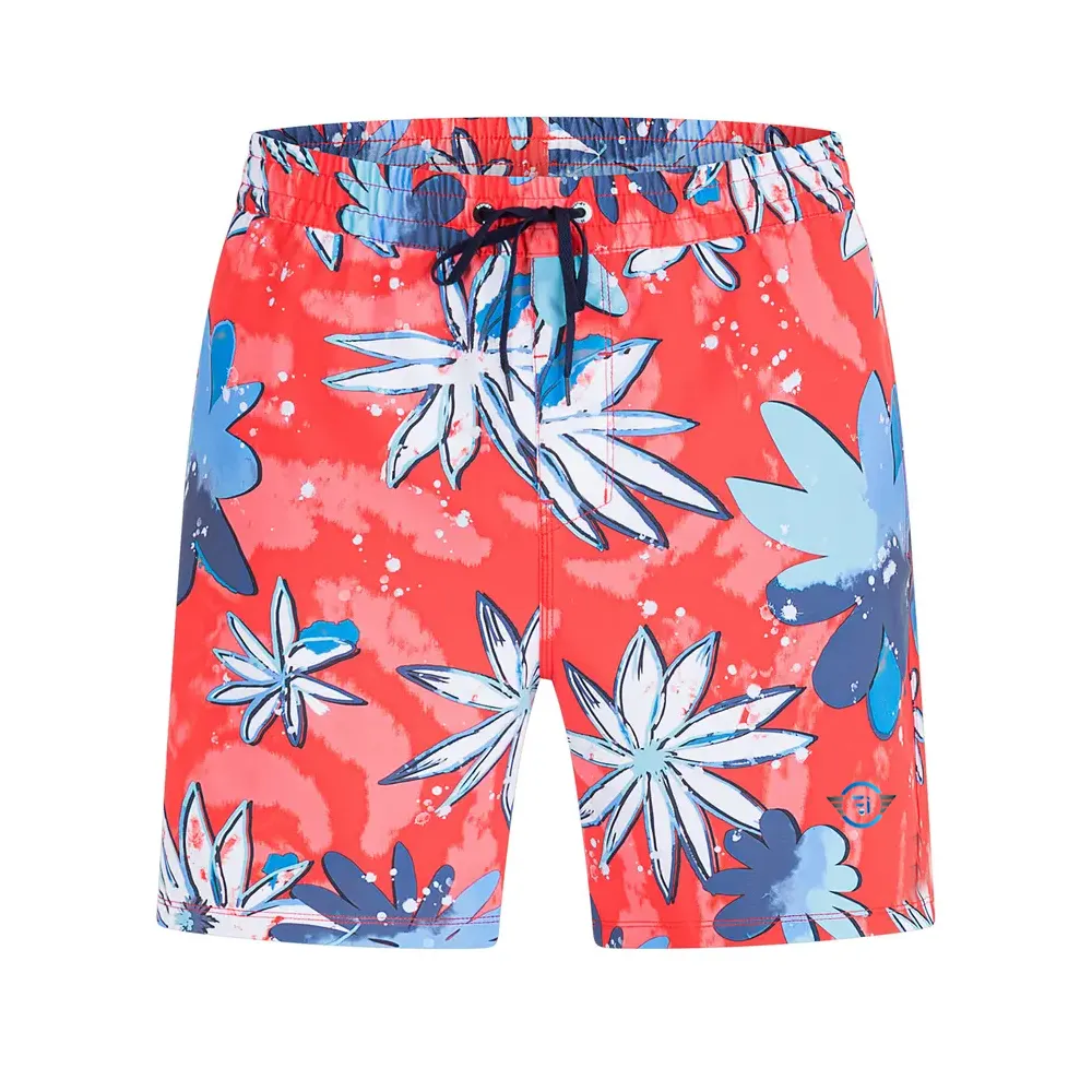 Swim Shorts Men Beach Shorts Men Swim Shorts Trunks With Quickly Dry Sublimation Prints