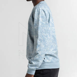 เสื้อสเวตเตอร์ลำลองของผู้ชายเสื้อสเวตเชิ้ตผ้าโพลีเอสเตอร์/ ผ้าฝ้ายออกแบบให้เป็นกรดสไตล์ฤดูหนาว - Product Image 2