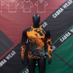 Rashguards de MMA de Manga Larga de Secado Rápido, Ecológicos y de Alta Calidad para Hombre, Opciones Personalizables, Transpirables, de Poliéster/Nailon - Product Image 2