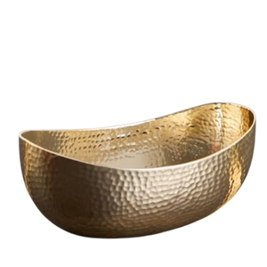 Cuenco decorativo con textura en relieve, cuenco japonés de forma redonda sin Metal de aluminio para el almuerzo y la cena - Product Image 6