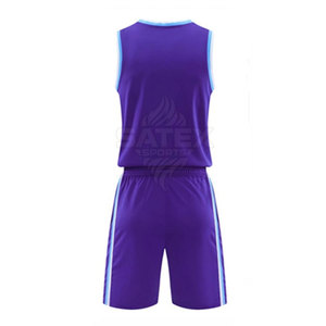 Conjuntos de Uniformes de Baloncesto Cómodos y Transpirables al por Mayor para Adultos, Colores y Tallas Personalizadas de Pakistán, 100% Poliéster, Servicio OEM - Product Image 3