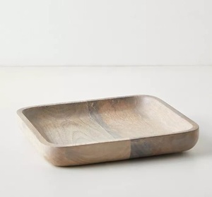 จานสบู่ไม้เนื้อแข็งทนน้ำทำด้วยมือเคลือบเงาเรียบสำหรับห้องน้ำสไตล์สปาและโรงแรมหรู - Product Image 1