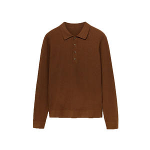 Soft Stretch <b>Mens</b> Rib Polo <b>Shirt</b> for Smooth Daylong Comfort Featuring Contemporary Fit Ideal for Versatile Casual Styling - Product Image 1