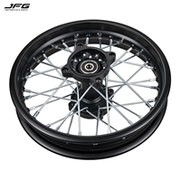 Jeu de roues avant 14 pouces et arrière 12 pouces en aluminium CNC JFG, jantes et moyeux pour la modification de la moto électrique tout-terrain Yozma IN10, accessoires