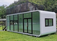 Cabine modulaire haut de gamme Apple, maison préfabriquée, cabine portable, usage commercial, hôtels, stations balnéaires, luxe moderne