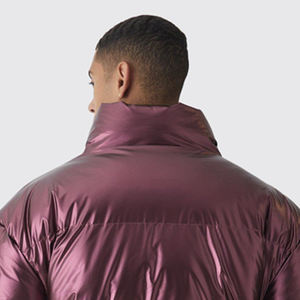 Chaqueta de Invierno para Hombre, Nueva, Delgada, con Cuello Alto, Impermeable, Transpirable, con Logotipo en la Parte Delantera - Product Image 4
