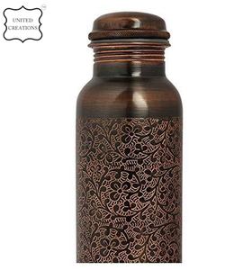 ขวดน้ำทองแดงที่รั่วซึมมีคุณภาพระดับพรีเมี่ยมสลักไว้โดยตรงจากผู้ผลิตน้ำดื่มเดือดเพื่อประโยชน์โดยตรง - Product Image 5