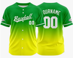 Camisetas de béisbol transpirables cómodas personalizadas Juego de Nombres y Números personalizados para equipos deportivos Fans Ligas - Product Image 2