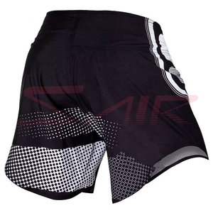 Short de MMA en coton pour hommes, vêtements d'entraînement sportif, de gymnastique, short thaïlandais pour la boxe, les arts martiaux, vente en gros OEM, service pour adultes - Product Image 3