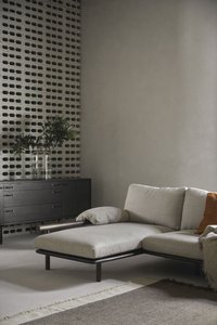 Erlya Modern Daybed for Indoor and Outdoor Solid Teak Wood with Waterproof <b>Cushions</b> Walnut Finish for Hotels and Living Rooms - Product Image 5