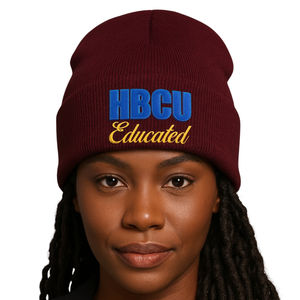 Bonnet HBCU pour hommes noirs diplômés, broderie en chenille acrylique Sigma Gamma Rho, Sororité grecque Divine Nine, imperméable, pour la plage - Product Image 1