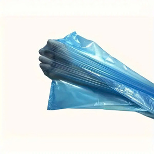 ถุงเสื้อยืดที่มีการจัดการพื้นผิวการพิมพ์กราไวทำจากวัสดุรีไซเคิลจากเวียดนามสำหรับซูเปอร์มาร์เก็ต - Product Image 4