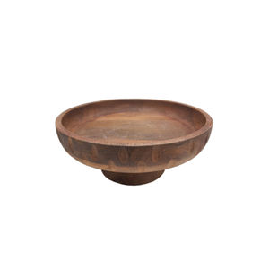 Cuenco para servir con forma de madera hecho a mano, acabado Natural ecológico para bodas, hogar, hoteles, cuencos para servir comida de mesa - Product Image 3