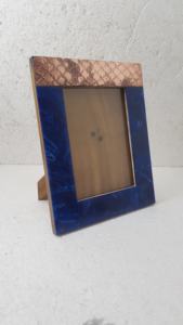 Cadre photo décoratif de haute qualité moderne de luxe décor à la maison vente chaude cadre Photo en bois et résine mariage doué dessus de table - Product Image 5