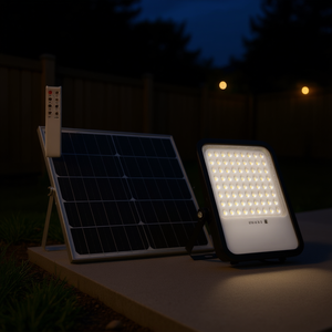 Proyector Solar de 400W con Sensor de Luz, Solución de Iluminación Exterior Premium - Product Image 3
