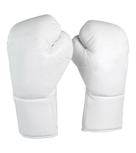 Gants de boxe en cuir véritable à lacets fermeture nouveau Design gants de combat de compétition professionnelle - Product Image 6