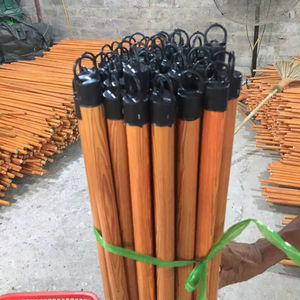 Venta al por Mayor de Fábrica, Palo de Madera Recubierto de PVC para Escoba, Mango para Mopa - Product Image 1