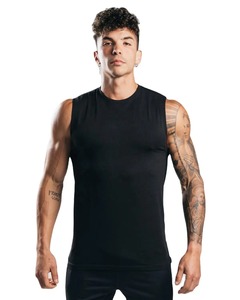 Débardeur de Sport pour homme, haut de Performance d'entraînement en maille Patchwork - Product Image 6