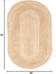 Tapis d'intérieur en fourrure de laine marron naturel de 3x5 pieds moderne pour chambre d'enfant salon ferme esthétique décor à la maison voiture extérieure - Product Image 4