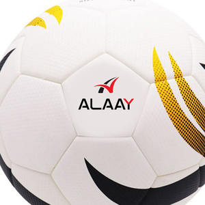 Balón de fútbol de entrenamiento de Interior de tamaño 5 profesional con logotipo personalizado HECHO DE PU para eventos oficiales - Product Image 2