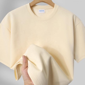 Camiseta de calle de algodón en blanco de 260gsm, camiseta de gran tamaño con hombros caídos, camiseta de peso pesado con estampado personalizado de alta calidad para hombres - Product Image 4