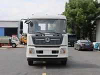 DongFeng Camion de levage à crochet avec 12-15 M3 Station de compactage de déchets mobile Camion