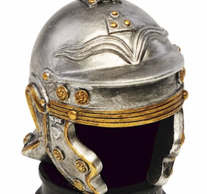 <b>Gladiator</b> Play Spartan Helmet Soldier Battle Medieval <b>Costume</b> Cosplay Greek Sparta Ancient Roman Corinthian Steel - Product Image 1