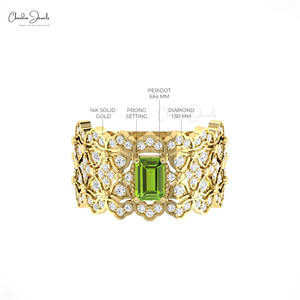 ค๊อกเทล0.6แท้14K ประดับเพชรเม็ดเล็ก CZ เพชรแท้14k ประดับทองแท้แหวนขายส่ง - Product Image 5